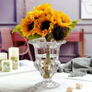 Vaso Para Decoração Cristal Vidro Transparente e Elegante