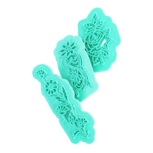 Marcadores 3 Pçs Carimbo Para Pasta Americana ou Biscuit CM 329