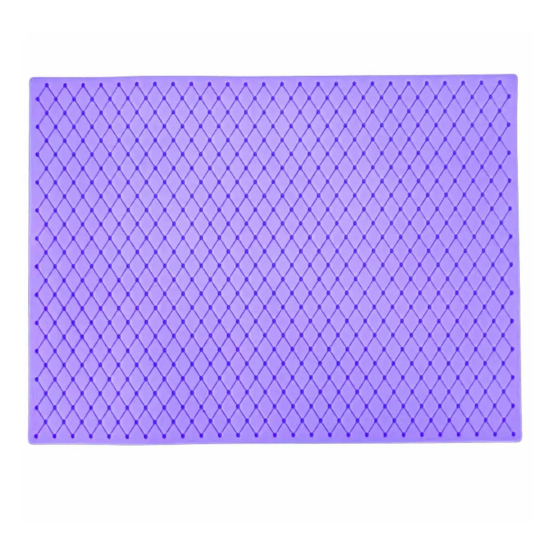 Molde de Silicone Tapete Renda de Açúcar Gama F 06