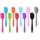 2 Espátulas 21 Cm Pão Duro Silicone Maciço Reforçada