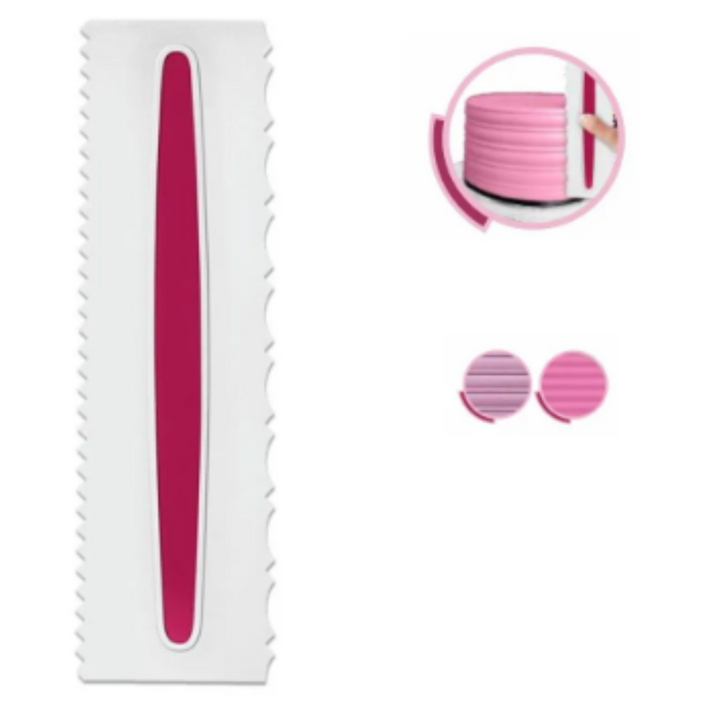 Espátula Decorativa de Confeiteiro Para Bolo - 2 Combinações