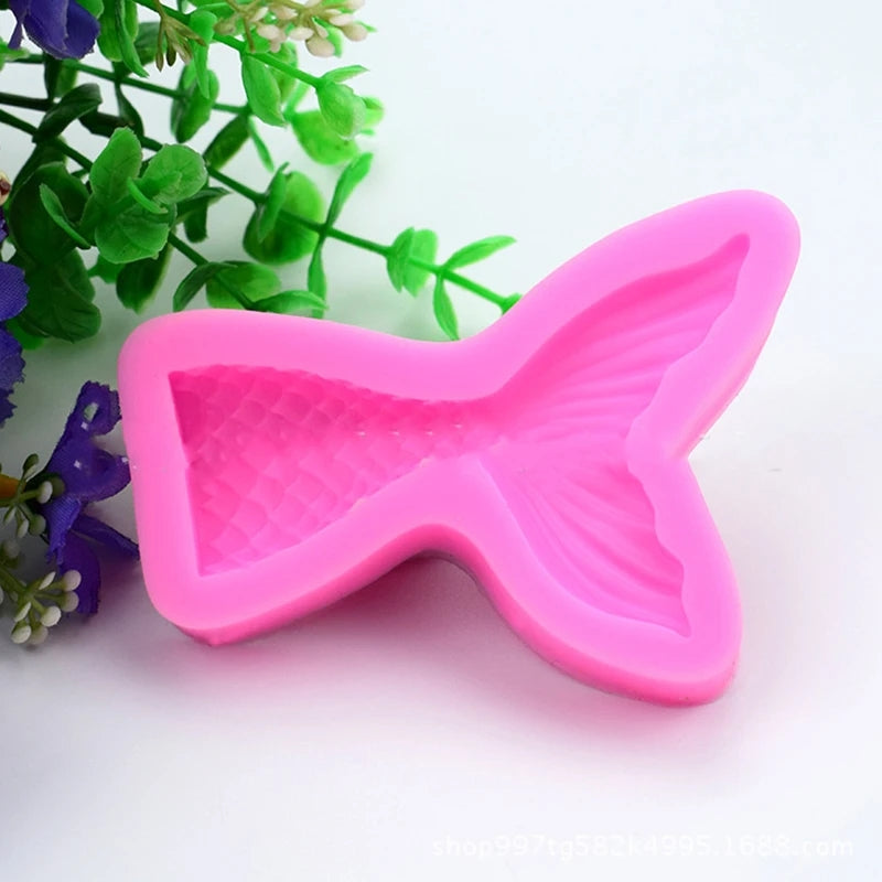 Molde de Silicone Para Confeitaria e Artesanato Rabo de Sereia F 280