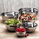 Tigela 4,6 Litros Mixing Bowl em Aço Inox Para Salada Cozinha