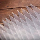 10 Mangas / Sacos Com Divisória Para 2 Recheios