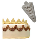 Molde Silicone Guirlandas Arabesco Flores Babado 6 Tamanhos