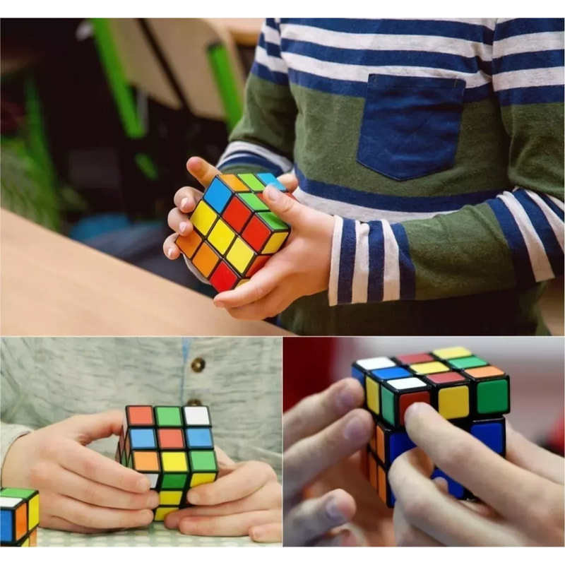 Cubo Mágico Interativo e Colorido 3X3 5 Cm