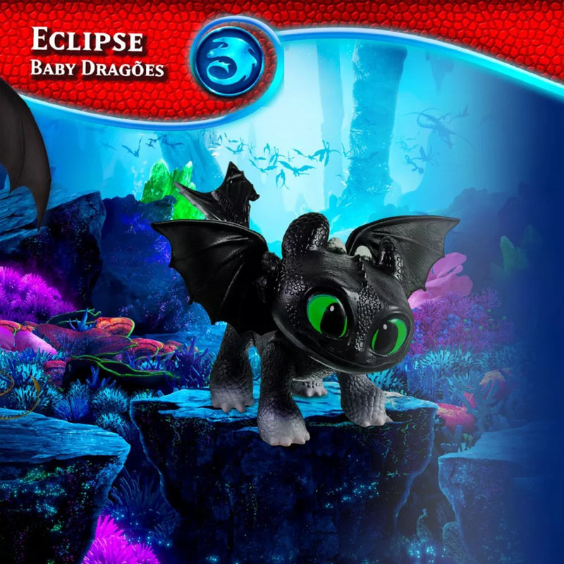 Brinquedo Como Treinar Seu Dragão Filhote Banguela Eclipse
