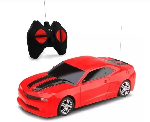 Carrinho Controle Remoto Camaro 7 Funções Varias Cores Brinquedo
