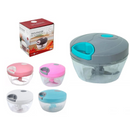 Processador e Triturador de Alimentos Manual Com 3 Lâminas WX7196