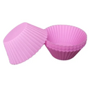 6 Mini Formas Para Bolo Cupcake de Silicone
