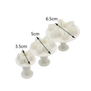 Ejetores Para Confeitaria Cortador de Flocos de Neve