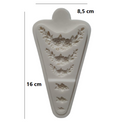 Molde Silicone Guirlandas Arabesco Flores Babado 6 Tamanhos