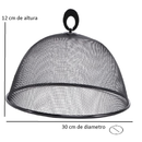 2 Telas Protetoras de Alimentos Metálica Tampa Pães Frutas