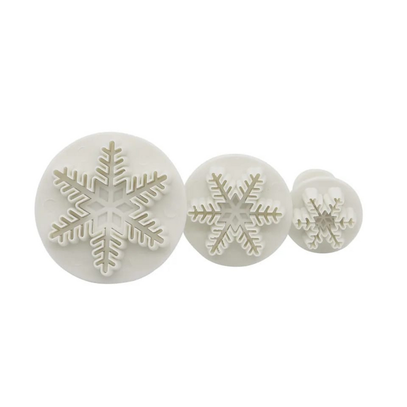 Ejetores Para Confeitaria Cortador de Flocos de Neve