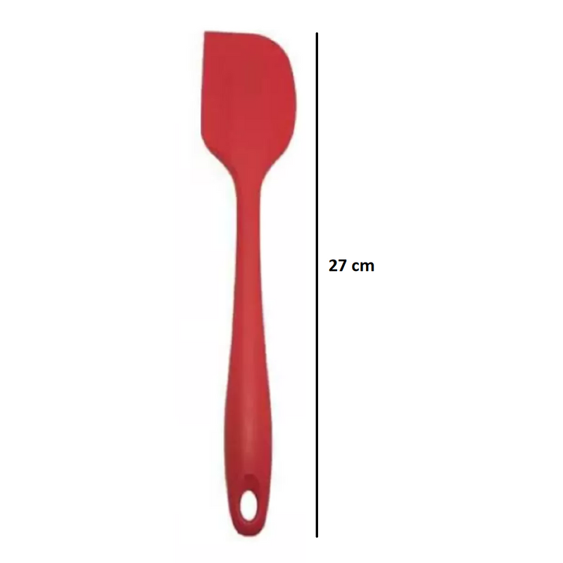 Kit Utensílios Espátula Silicone + Fouet Batedor de Claras