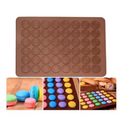 Molde de Silicone Macaron, Muffin, Bem Casado 48 Cavidades