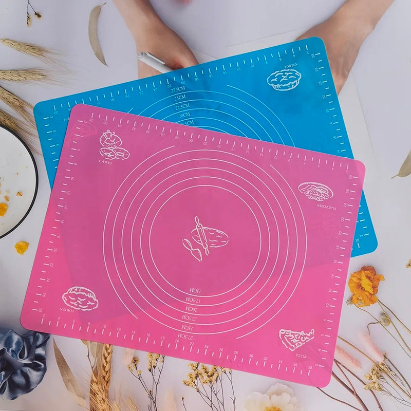 Tapete Culinário de Silicone Antiaderente Com Medidas Clink