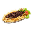 Bandeja Oval Aço Inoxidável Petiscos Porçoes Saladas 34x21 Cm