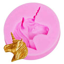 Molde Para Confeitaria ou Artesanato Cabeça de Unicórnio CM 336