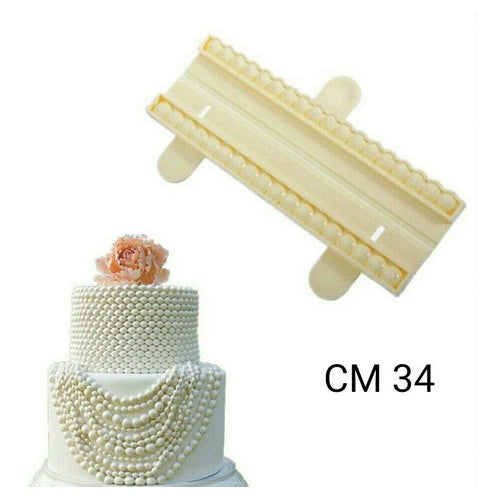 Molde de Pérolas de Plástico Pasta Americana Biscuit CM 34