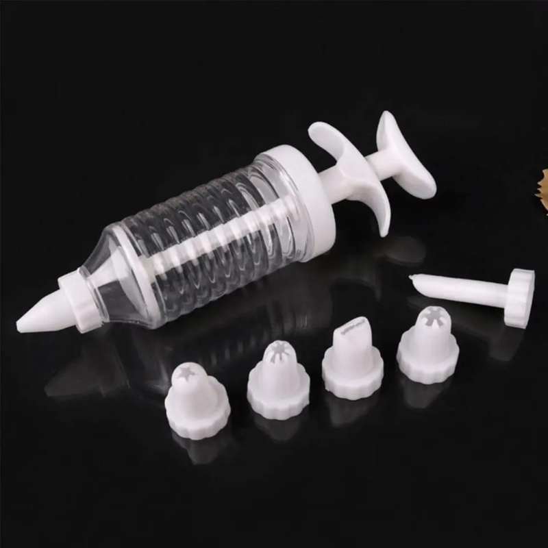 Kit Seringa Injetora e Decoradora de Bolo e Confeitaria