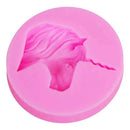 Molde Para Confeitaria ou Artesanato Cabeça de Unicórnio CM 336
