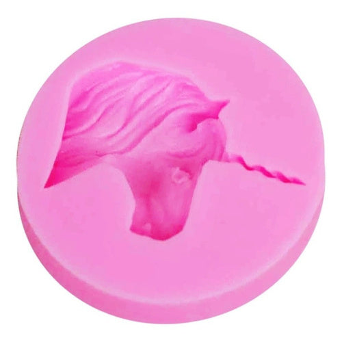 Molde Para Confeitaria ou Artesanato Cabeça de Unicórnio CM 336