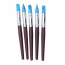 Kit Com 5 Estecas de Silicone Para Modelagem e Artesanato