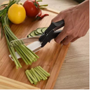 Tesoura Com Tabua de Corte Legumes Carne