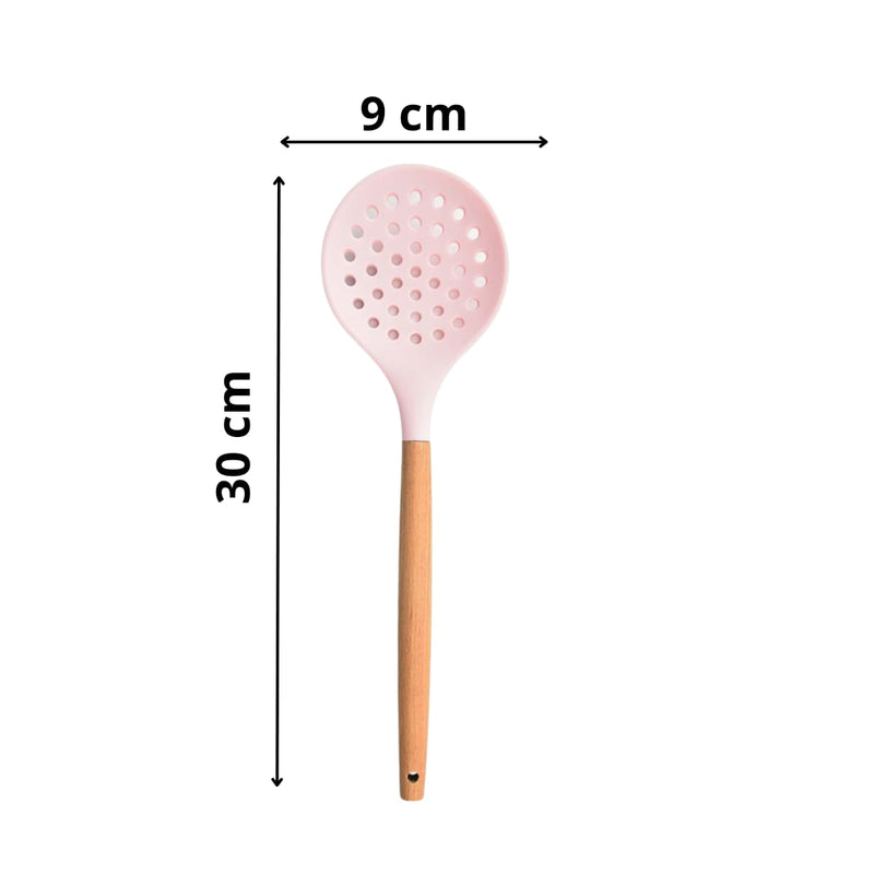 Escumadeira de Silicone Cozinha Resistente Livre de BPA