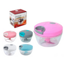 Processador e Triturador de Alimentos Manual Com 3 Lâminas WX7196