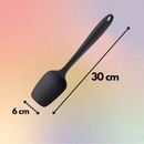 Espátula 30 Cm de Silicone Curva Color Reforçada Linha Profissional
