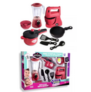 Kit Brinquedo de Cozinha Little Chef Kids Menino Menina