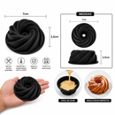 Kit 12 Formas Para Bolo Pudim Cupcake Silicone Antiaderente