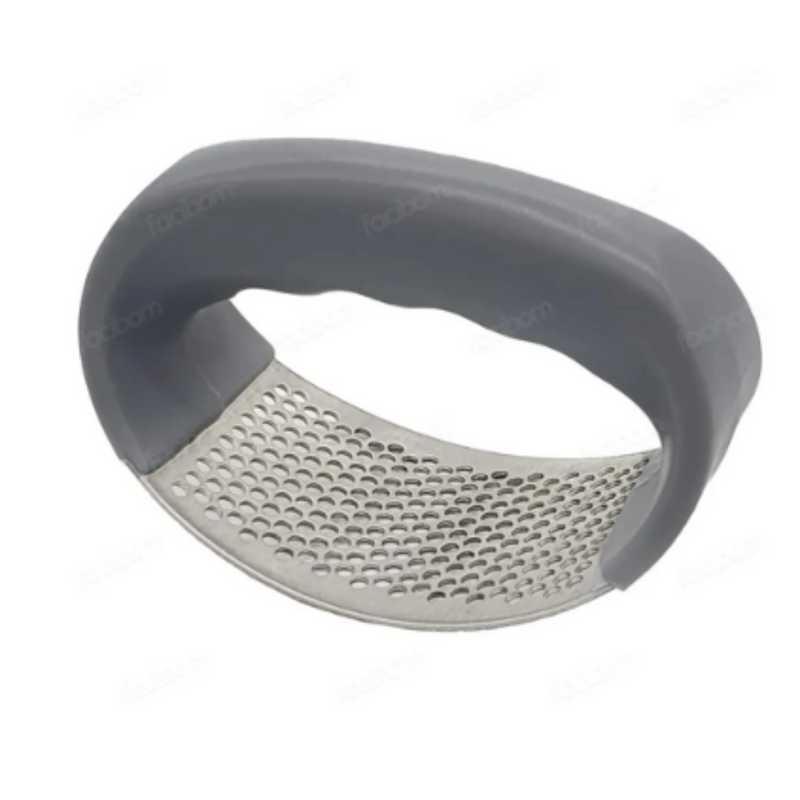 Espremedor Amassador de alho Manual em Aço Inox