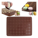 Molde de Silicone Macaron, Muffin, Bem Casado 48 Cavidades