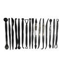 Kit Estecas 16 Pçs Para Massas Argila Modelagem