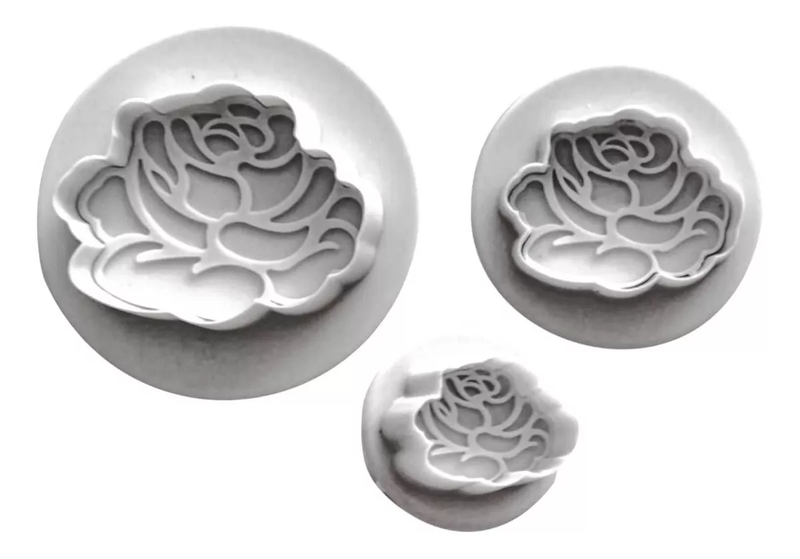 Kit Com 3 Ejetores Cortador De Rosas