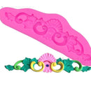 Molde de Silicone Arabesco Vintage Barroco CM 441