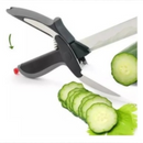 Tesoura de Tábua + Tesoura 5 Lâminas Aço Inoxidável