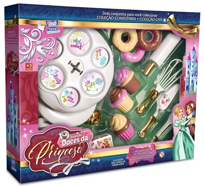 Confeitaria e Doceria de Brinquedo Cupcake Donuts Menina