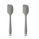 2 Espátulas 21 Cm Pão Duro Silicone Maciço Reforçada