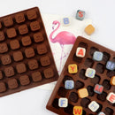 Molde de Silicone Chocolate Bombom Alfabeto CM 405
