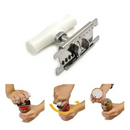 Abridor Multiuso de Potes e Frascos Abre Fácil Aço Inox