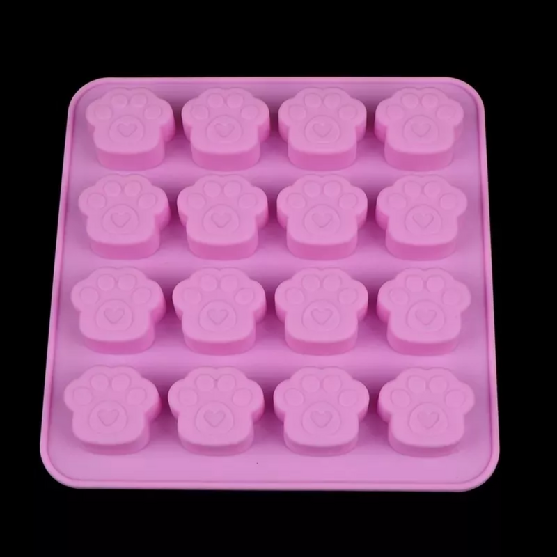Molde de Silicone Chocolate Pata de Cachorro CM 504