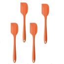 4 Espátulas 27 Cm Pão Duro Silicone Maciço Reforçada