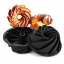 Kit 12 Formas Para Bolo Pudim Cupcake Silicone Antiaderente