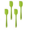 4 Espátulas 27 Cm Pão Duro Silicone Maciço Reforçada