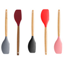 Espátula Raspadora Pão Duro Madeira e Silicone