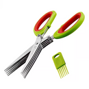 Tesoura Aço Inoxidável 5 Lâminas CM 414